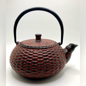 Japanese Tetsubin Cast Iron Teapot Loose Tea Infuser Brew Tea Ceremony Heavy